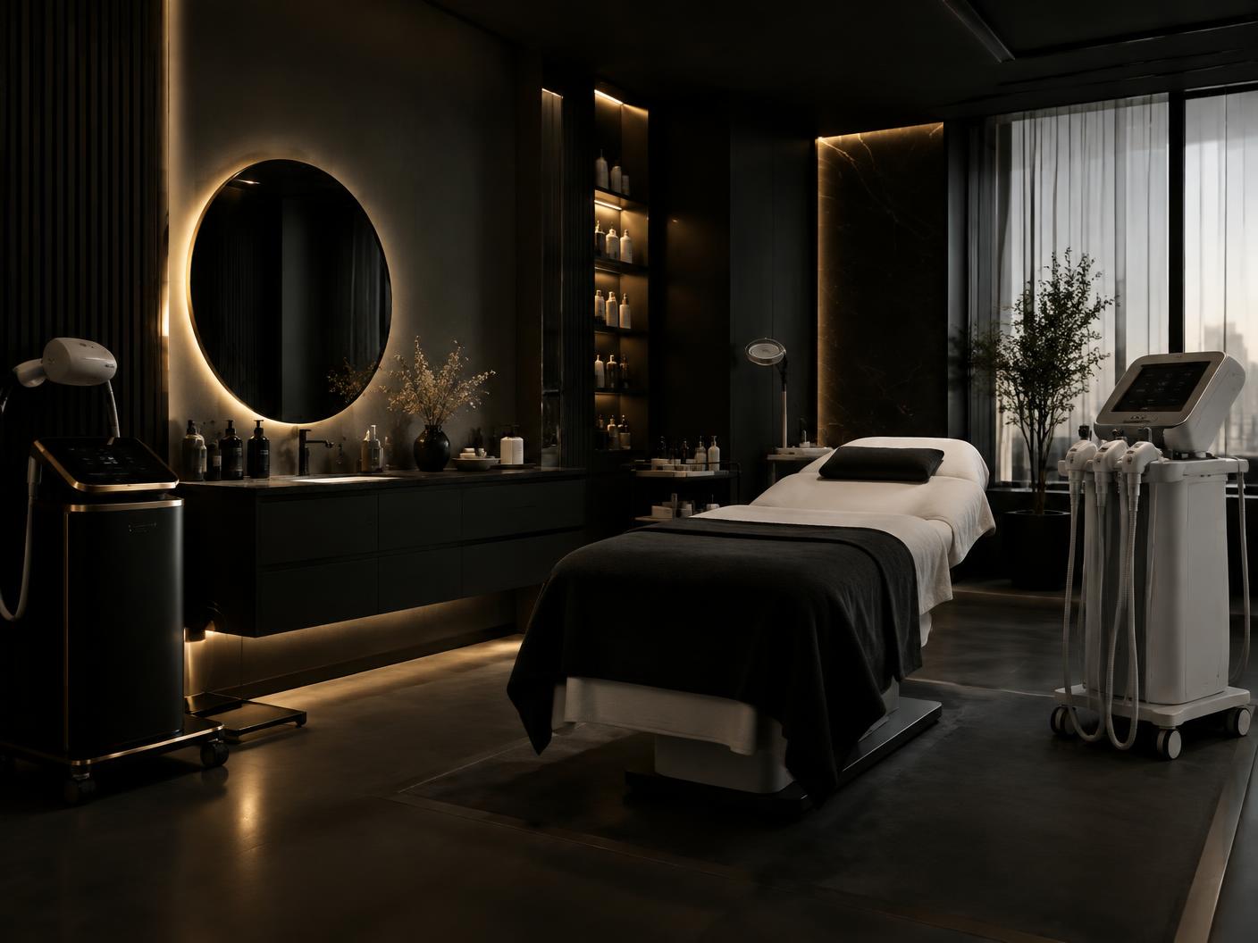 Premium aesthetic clinic with professional cosmetology technology